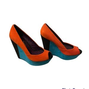 Jessica Simpson Colorful Wedges